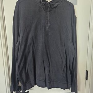 Calvin Klein Jeans Dark Gray Zip-Up Sweater